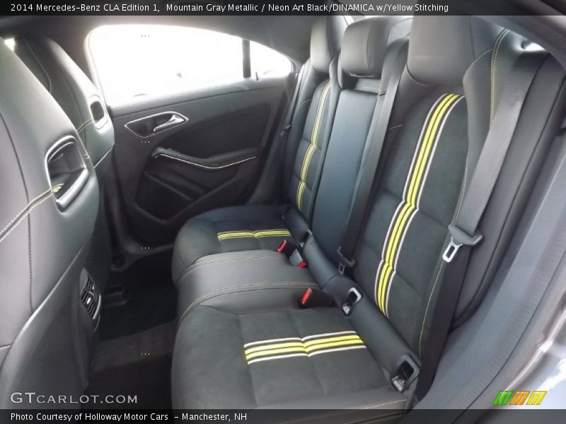 Rear Seat of 2014 CLA Edition 1