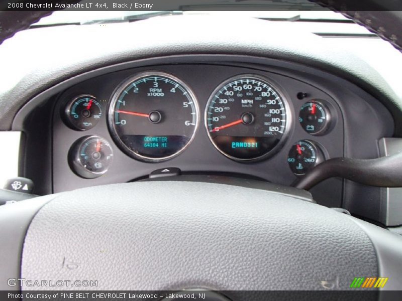 Black / Ebony 2008 Chevrolet Avalanche LT 4x4