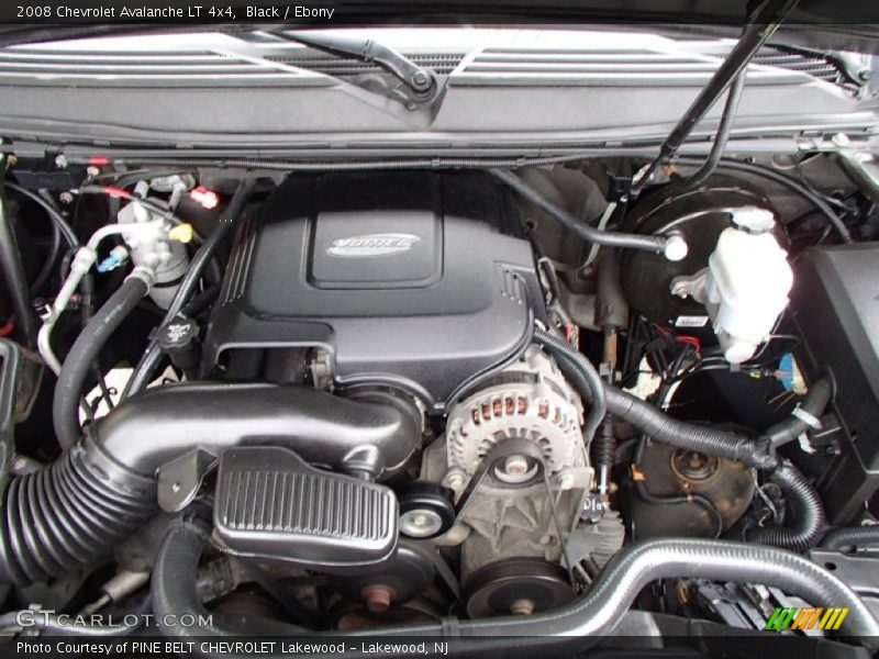 Black / Ebony 2008 Chevrolet Avalanche LT 4x4