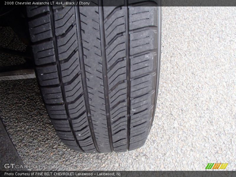 Black / Ebony 2008 Chevrolet Avalanche LT 4x4