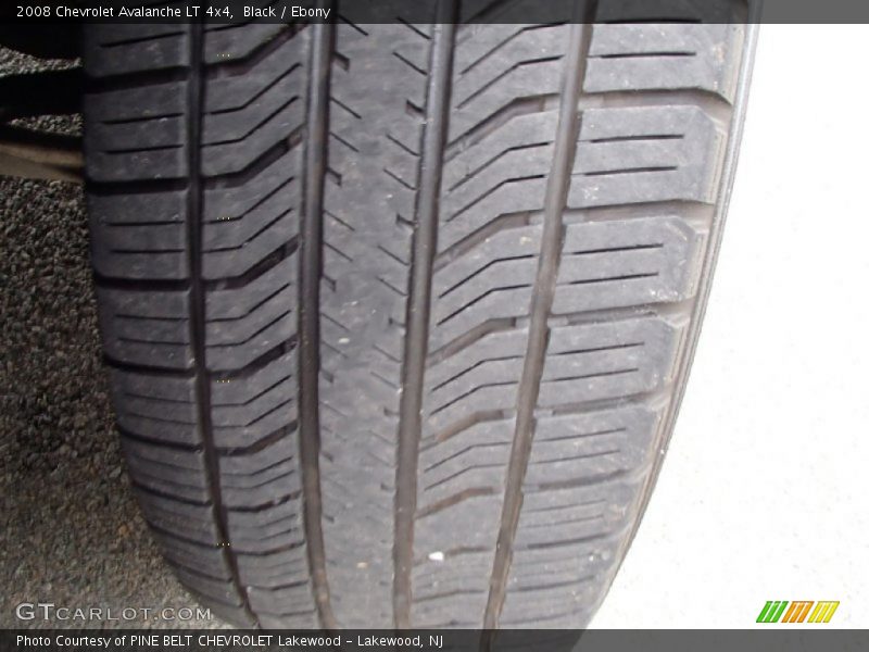 Black / Ebony 2008 Chevrolet Avalanche LT 4x4