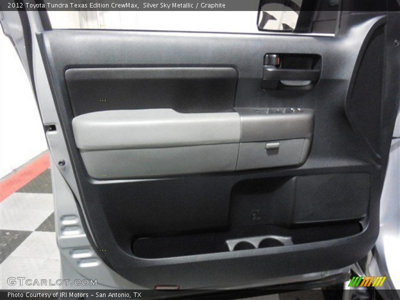 Silver Sky Metallic / Graphite 2012 Toyota Tundra Texas Edition CrewMax