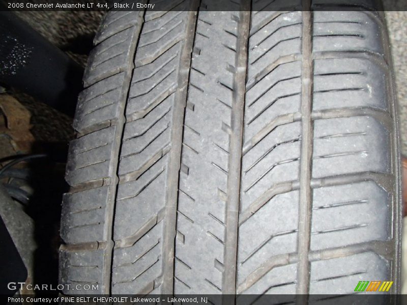 Black / Ebony 2008 Chevrolet Avalanche LT 4x4