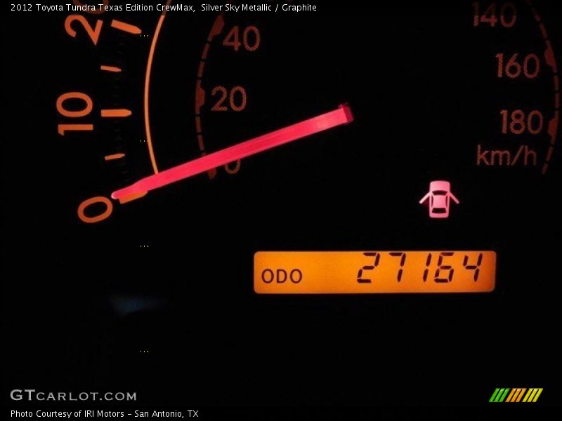 Silver Sky Metallic / Graphite 2012 Toyota Tundra Texas Edition CrewMax