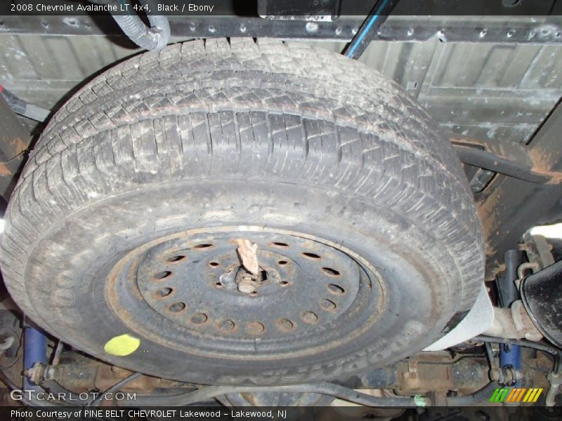 Black / Ebony 2008 Chevrolet Avalanche LT 4x4