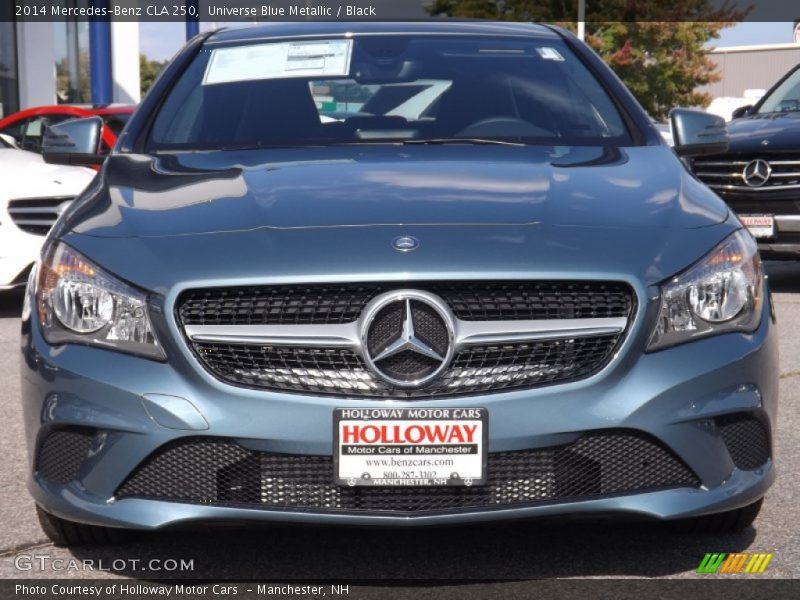 Universe Blue Metallic / Black 2014 Mercedes-Benz CLA 250