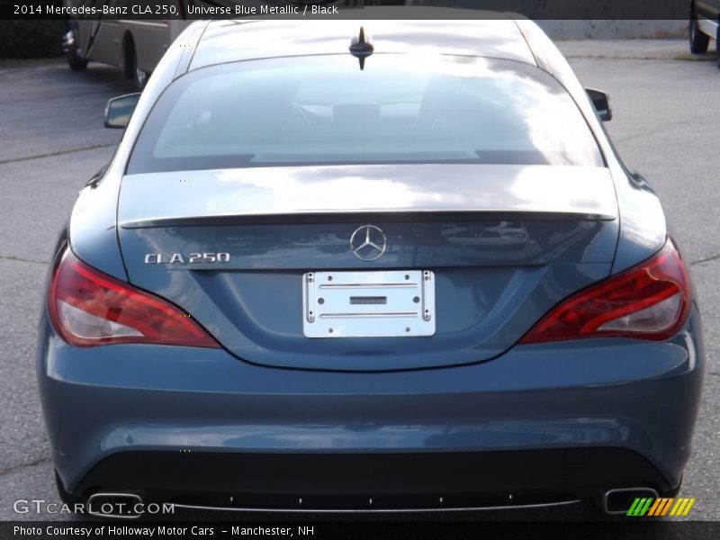 Universe Blue Metallic / Black 2014 Mercedes-Benz CLA 250