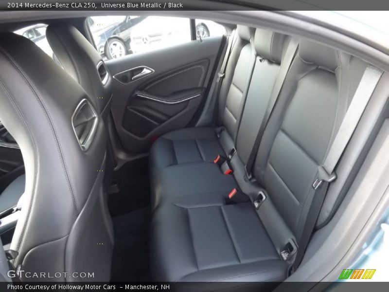 Rear Seat of 2014 CLA 250