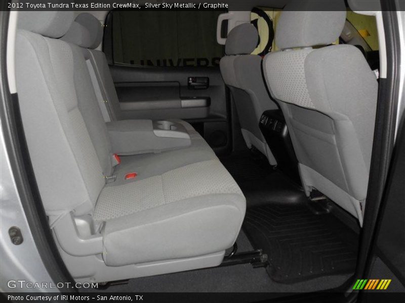 Silver Sky Metallic / Graphite 2012 Toyota Tundra Texas Edition CrewMax
