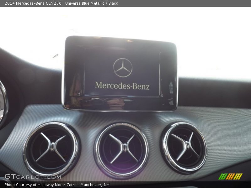 Universe Blue Metallic / Black 2014 Mercedes-Benz CLA 250