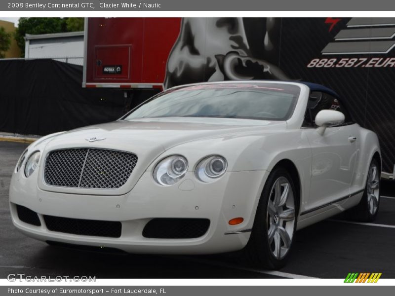 Glacier White / Nautic 2008 Bentley Continental GTC