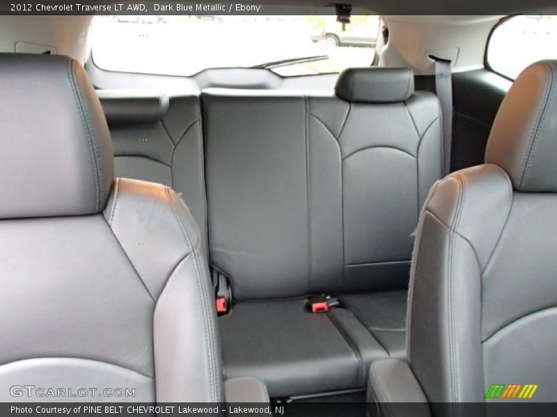 Dark Blue Metallic / Ebony 2012 Chevrolet Traverse LT AWD