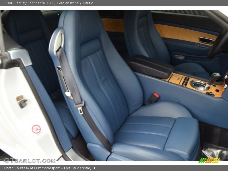 Front Seat of 2008 Continental GTC 