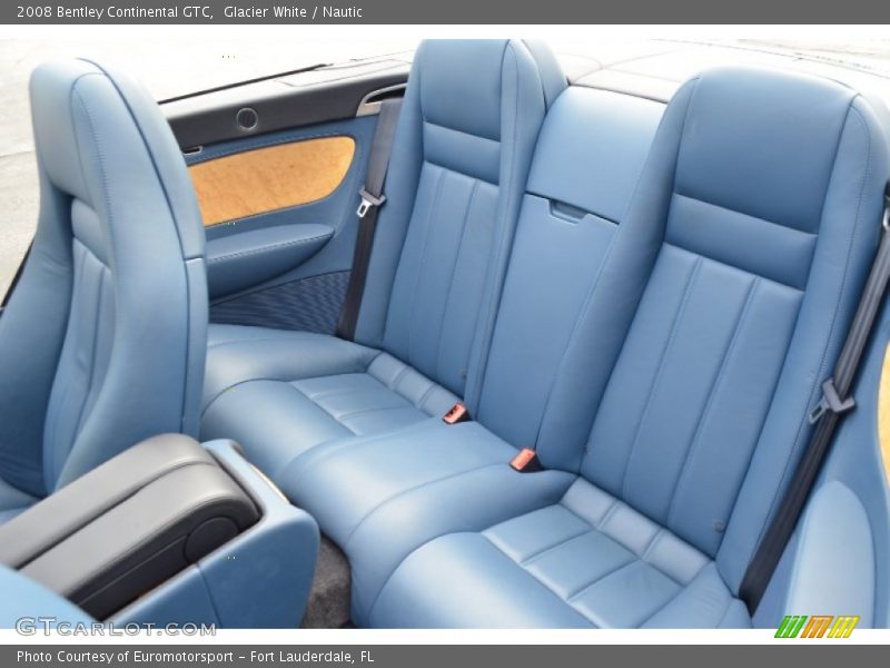 Rear Seat of 2008 Continental GTC 