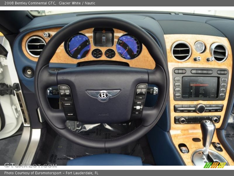 Dashboard of 2008 Continental GTC 