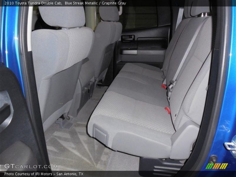 Blue Streak Metallic / Graphite Gray 2010 Toyota Tundra Double Cab