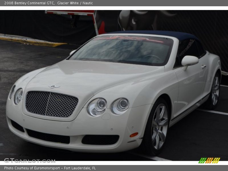 Glacier White / Nautic 2008 Bentley Continental GTC