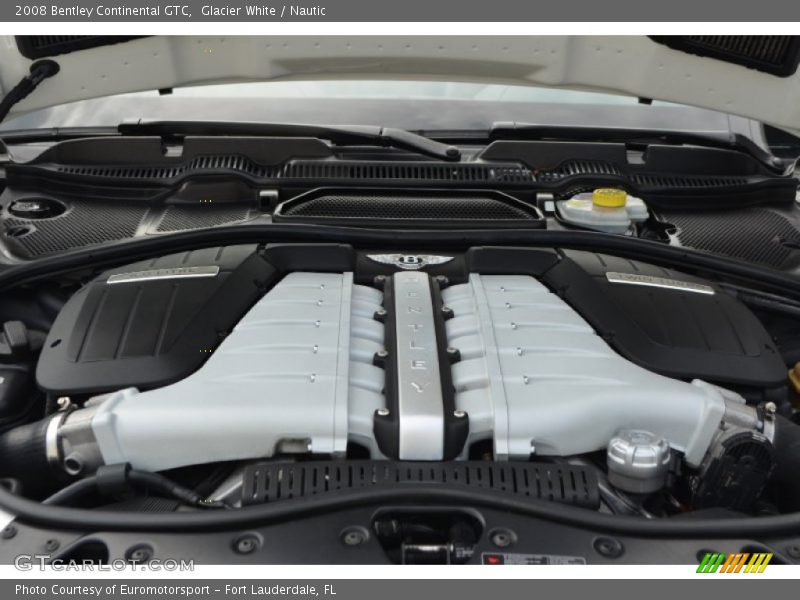  2008 Continental GTC  Engine - 6.0L Twin-Turbocharged DOHC 48V VVT W12
