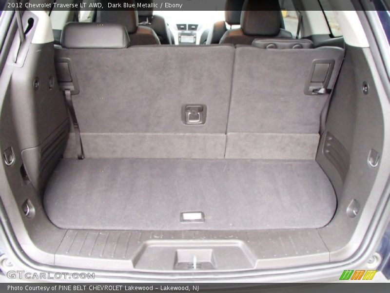 Dark Blue Metallic / Ebony 2012 Chevrolet Traverse LT AWD