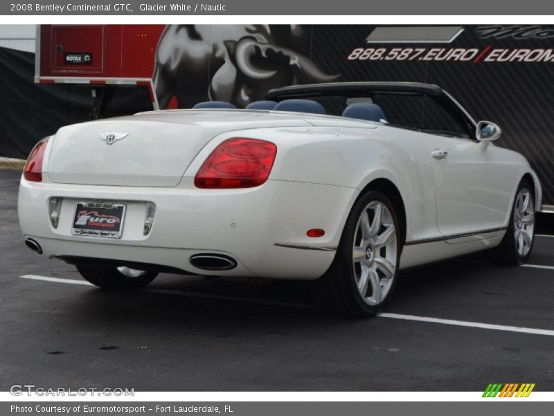 Glacier White / Nautic 2008 Bentley Continental GTC