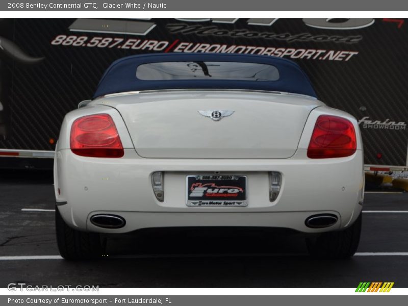 Glacier White / Nautic 2008 Bentley Continental GTC