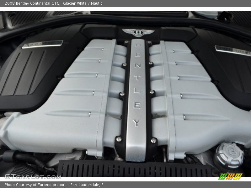  2008 Continental GTC  Engine - 6.0L Twin-Turbocharged DOHC 48V VVT W12