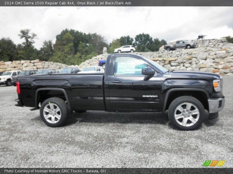 Onyx Black / Jet Black/Dark Ash 2014 GMC Sierra 1500 Regular Cab 4x4