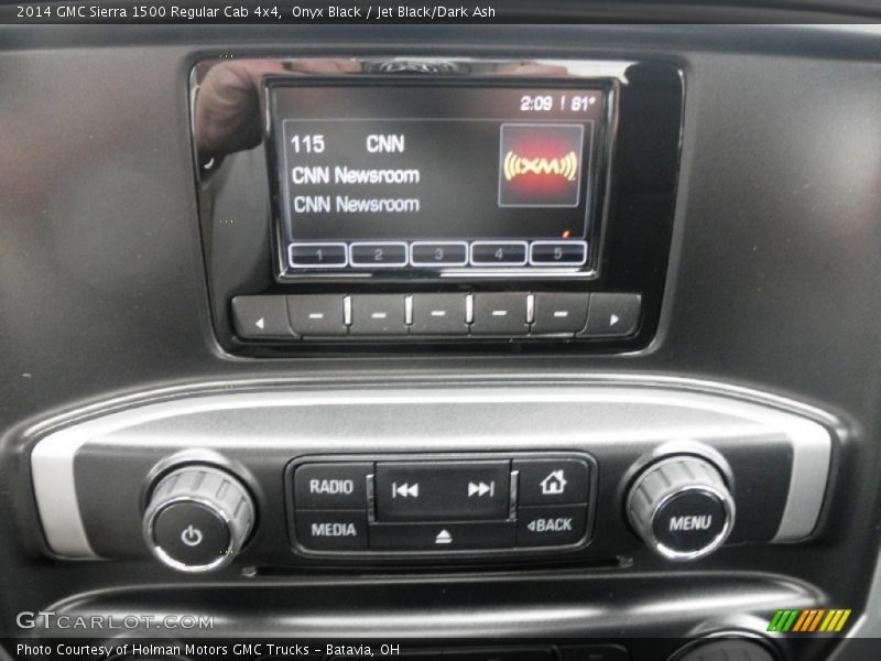 Controls of 2014 Sierra 1500 Regular Cab 4x4