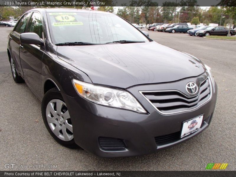 Magnetic Gray Metallic / Ash Gray 2010 Toyota Camry LE