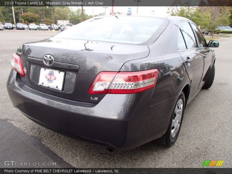 Magnetic Gray Metallic / Ash Gray 2010 Toyota Camry LE