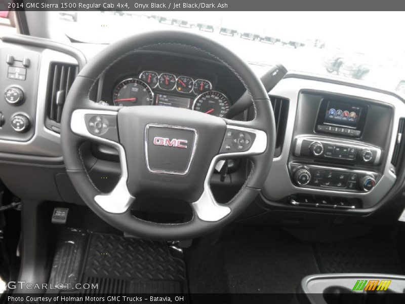 Onyx Black / Jet Black/Dark Ash 2014 GMC Sierra 1500 Regular Cab 4x4