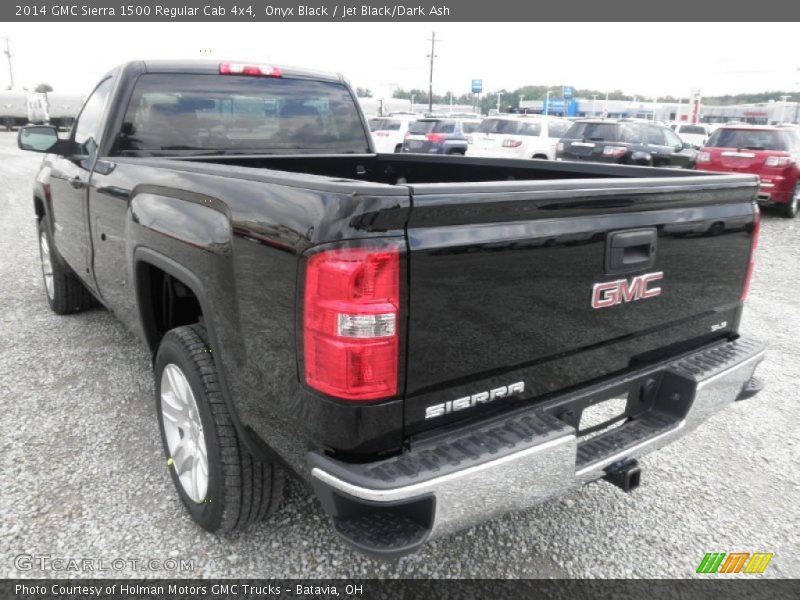 Onyx Black / Jet Black/Dark Ash 2014 GMC Sierra 1500 Regular Cab 4x4