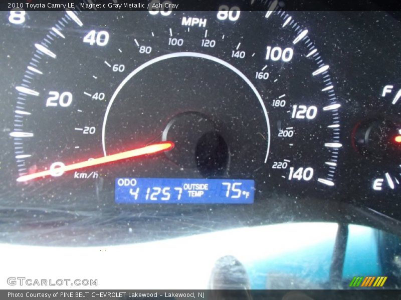 Magnetic Gray Metallic / Ash Gray 2010 Toyota Camry LE