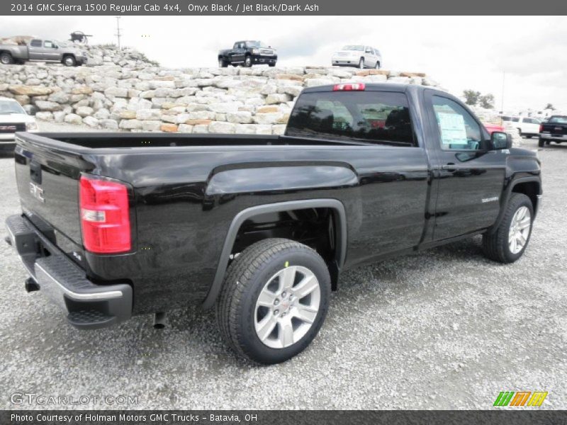 Onyx Black / Jet Black/Dark Ash 2014 GMC Sierra 1500 Regular Cab 4x4