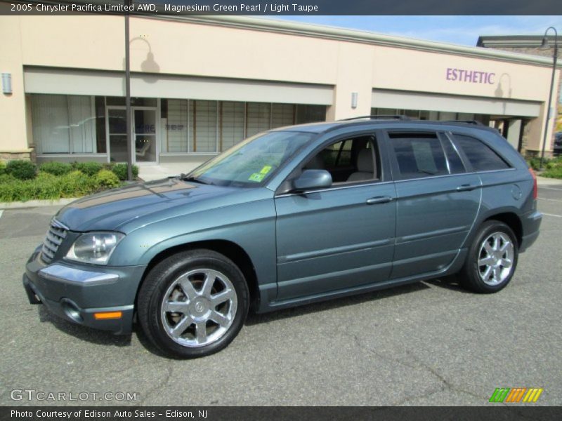 Magnesium Green Pearl / Light Taupe 2005 Chrysler Pacifica Limited AWD