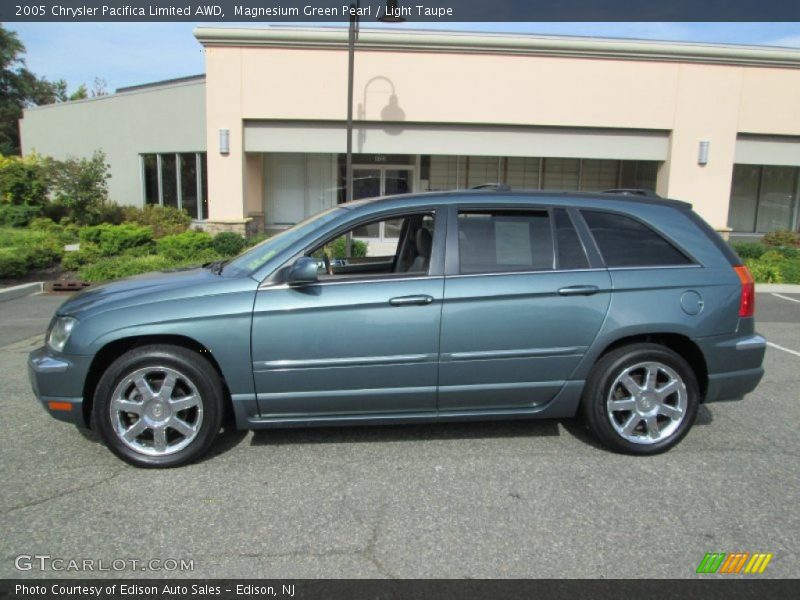 Magnesium Green Pearl / Light Taupe 2005 Chrysler Pacifica Limited AWD