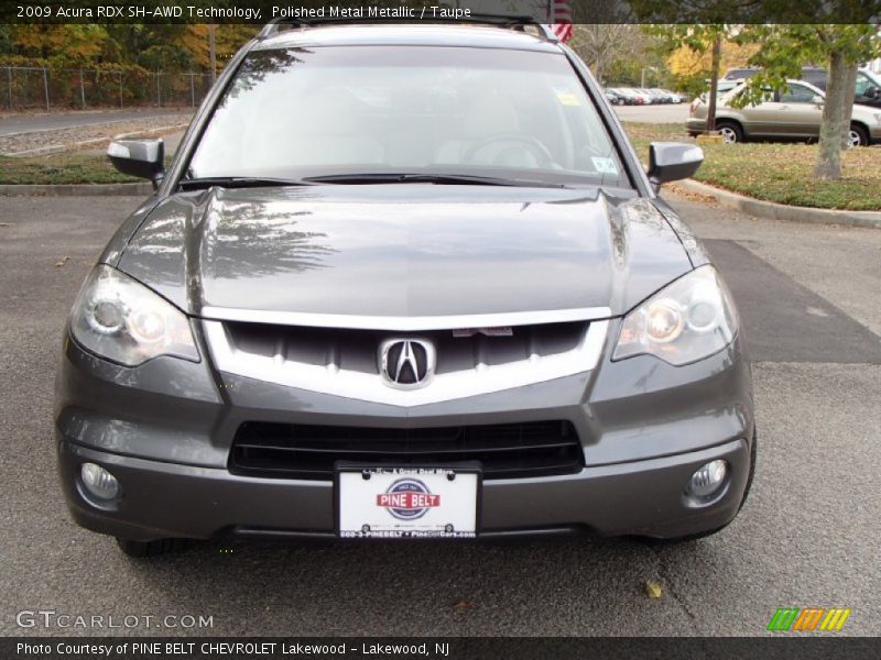 Polished Metal Metallic / Taupe 2009 Acura RDX SH-AWD Technology