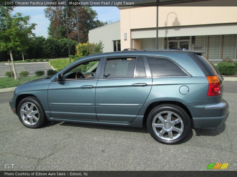 Magnesium Green Pearl / Light Taupe 2005 Chrysler Pacifica Limited AWD