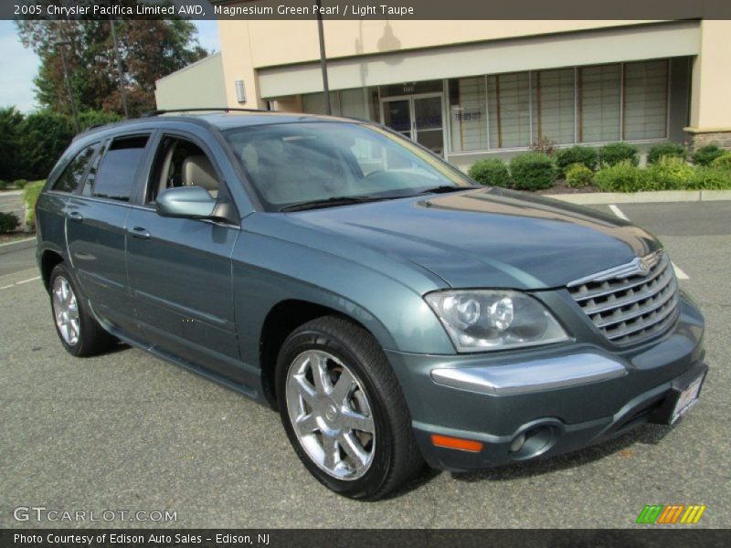 Magnesium Green Pearl / Light Taupe 2005 Chrysler Pacifica Limited AWD