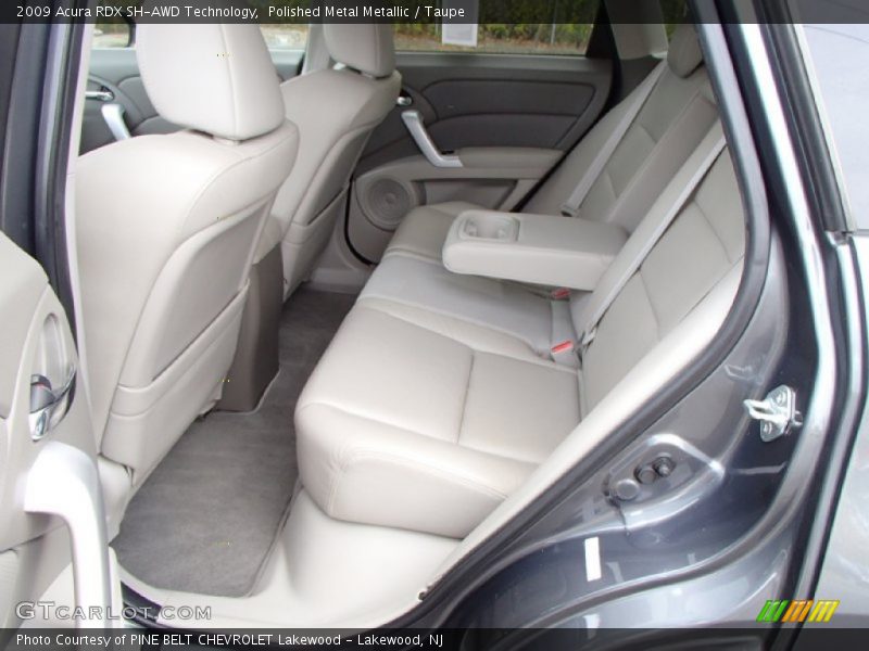 Polished Metal Metallic / Taupe 2009 Acura RDX SH-AWD Technology