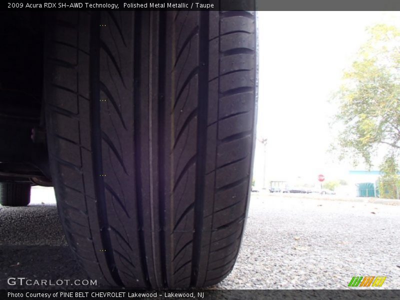 Polished Metal Metallic / Taupe 2009 Acura RDX SH-AWD Technology