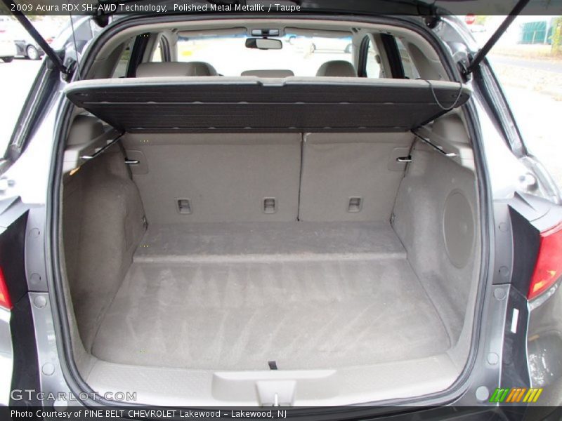 Polished Metal Metallic / Taupe 2009 Acura RDX SH-AWD Technology