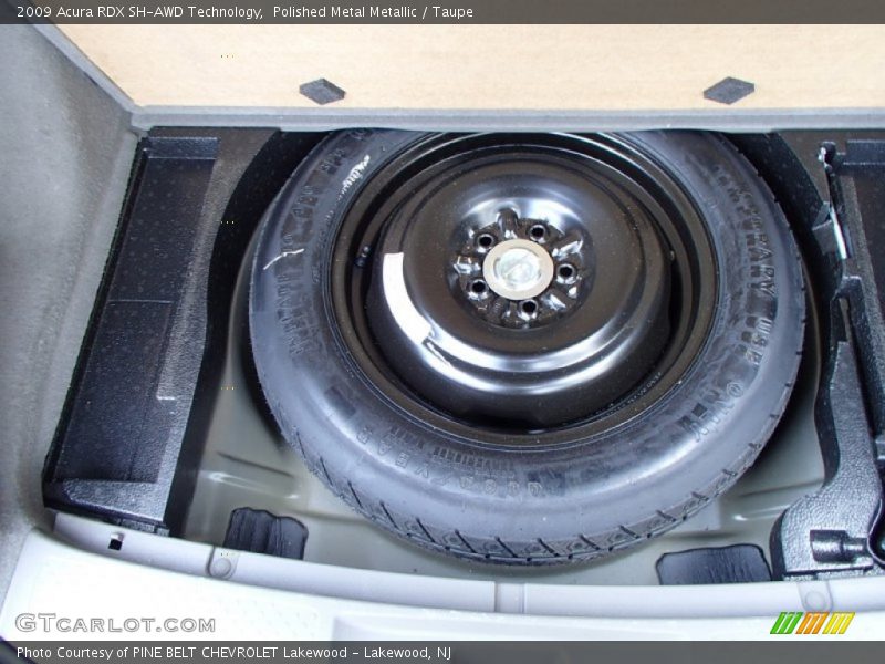 Polished Metal Metallic / Taupe 2009 Acura RDX SH-AWD Technology