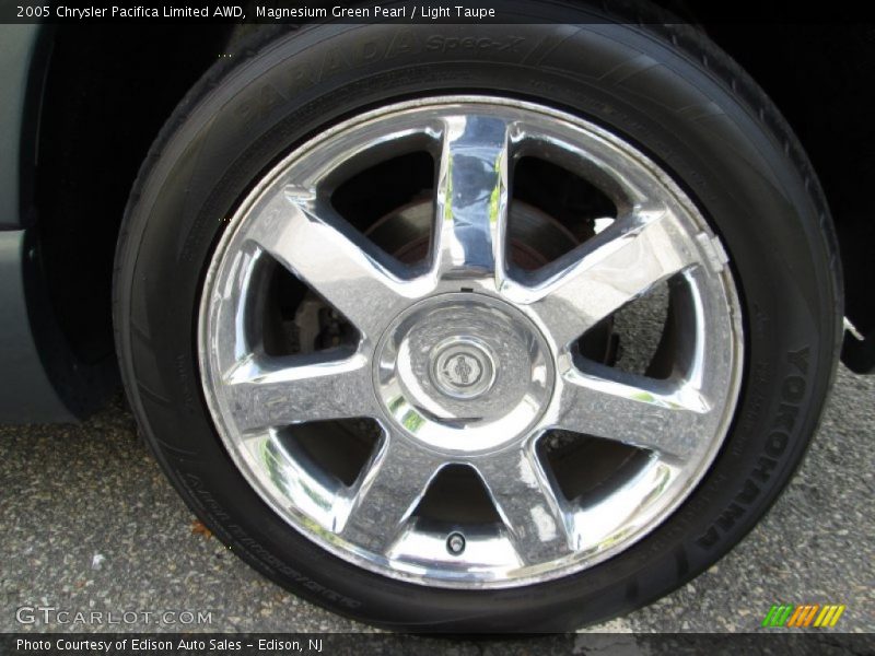 Magnesium Green Pearl / Light Taupe 2005 Chrysler Pacifica Limited AWD