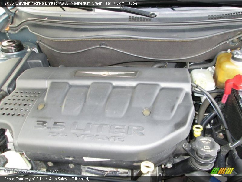 Magnesium Green Pearl / Light Taupe 2005 Chrysler Pacifica Limited AWD