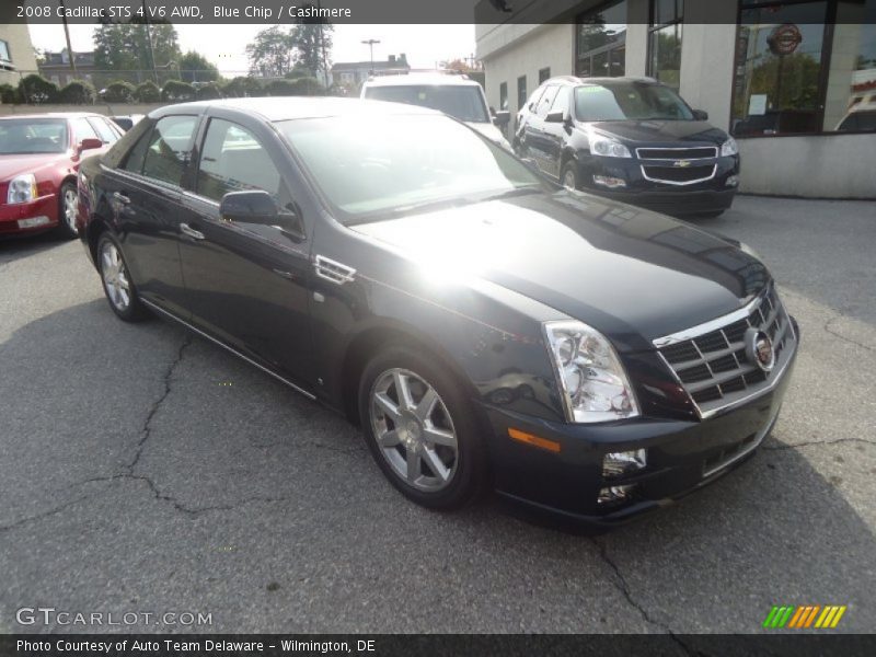 Blue Chip / Cashmere 2008 Cadillac STS 4 V6 AWD