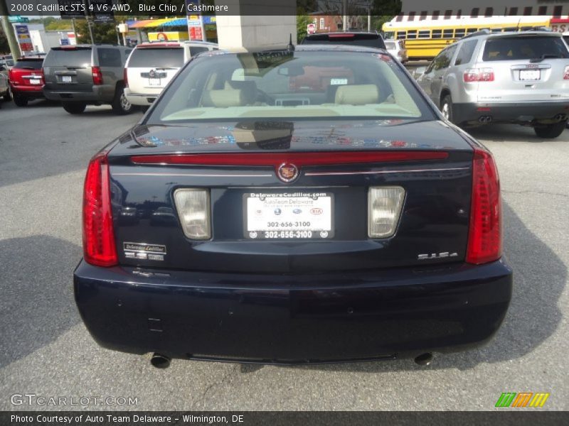 Blue Chip / Cashmere 2008 Cadillac STS 4 V6 AWD
