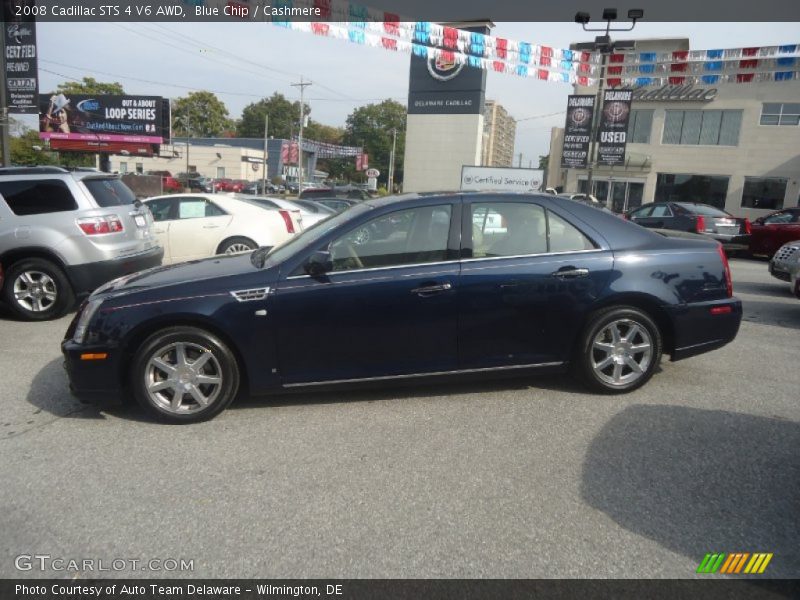 Blue Chip / Cashmere 2008 Cadillac STS 4 V6 AWD