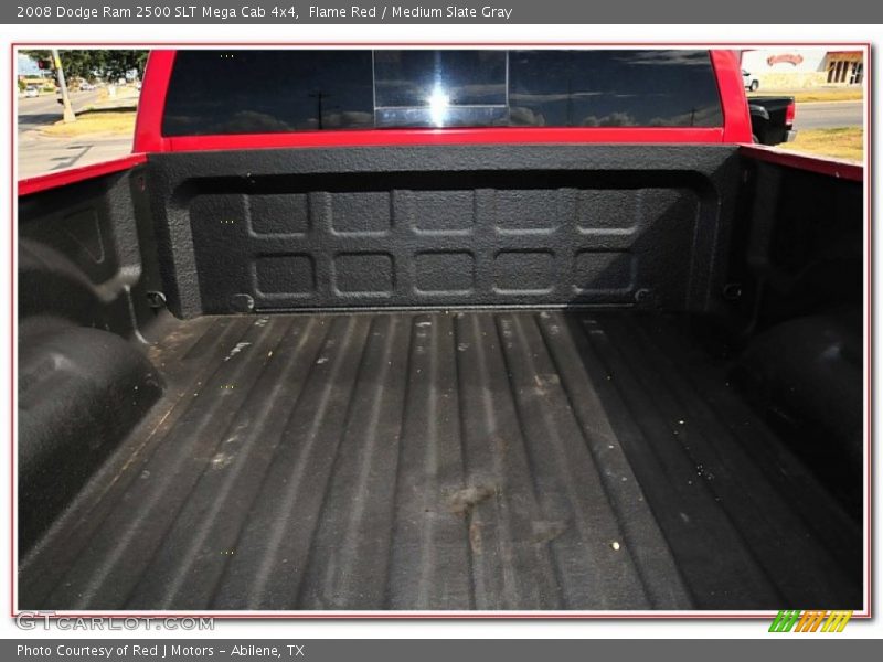 Flame Red / Medium Slate Gray 2008 Dodge Ram 2500 SLT Mega Cab 4x4