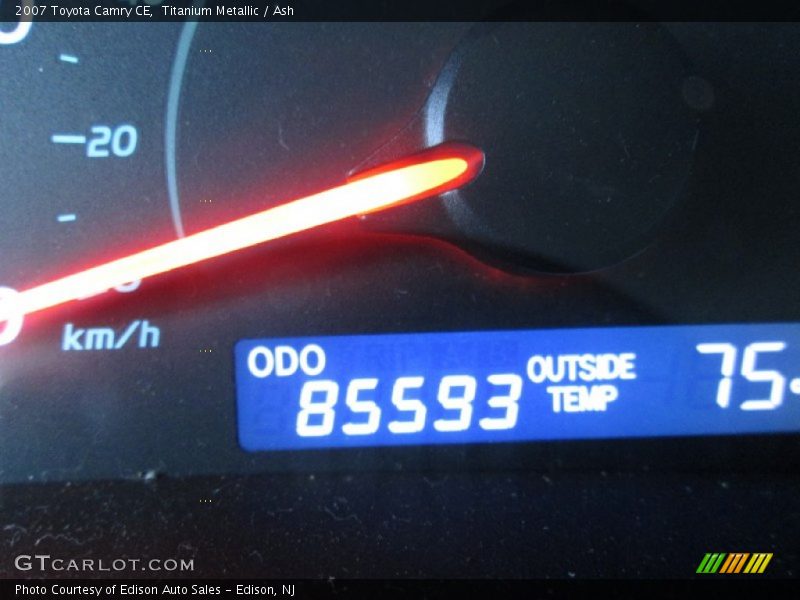 Titanium Metallic / Ash 2007 Toyota Camry CE